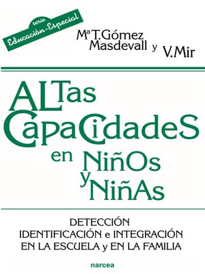 cover image of Altas capacidades en niños y niñas